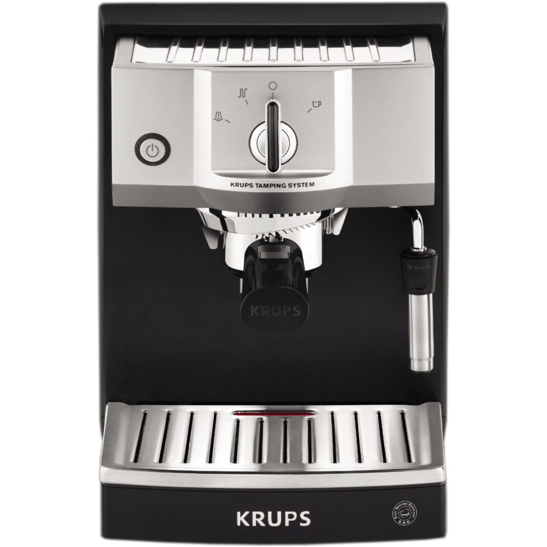 Espressor manual Krups XP562030, 15 bar, Argintiu Espressor manual Krups XP562030, 15 bar, Argintiu