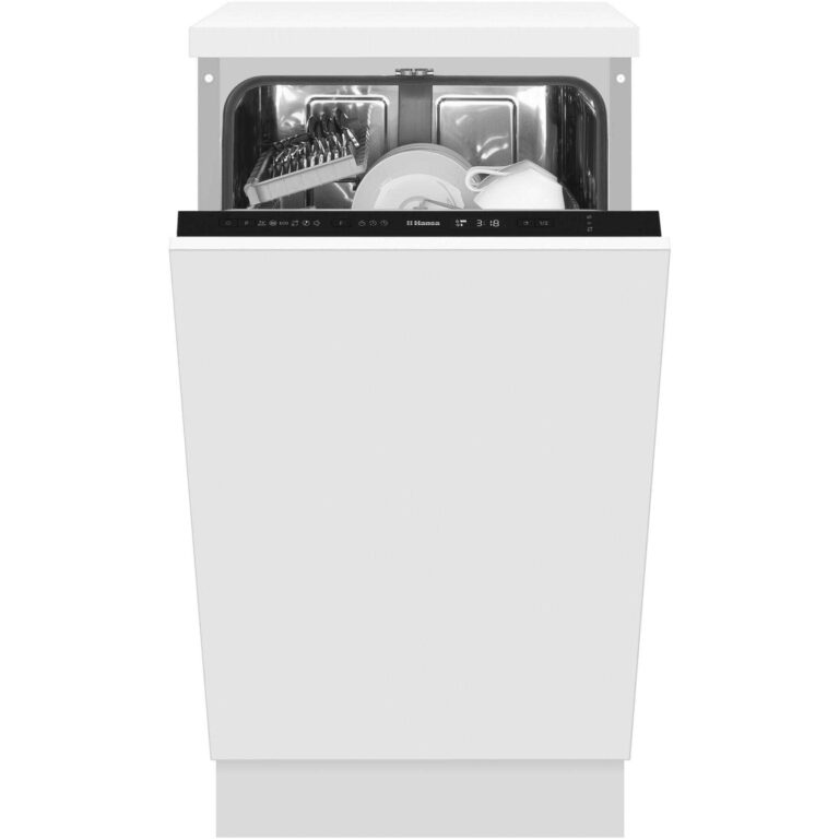 Masina de spalat vase slim incorporabila Hansa ZIM446H, 10 seturi, 6 programe, Clasa E