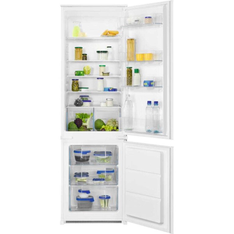 Combina frigorifica incorporabila Zanussi ZNLN18FS1, Low Frost, 267 l, Clasa F