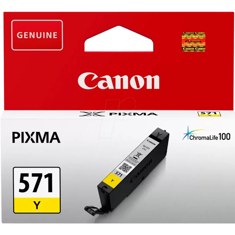 Cartus Inkjet Canon CLI-571Y  Yellow  7ml