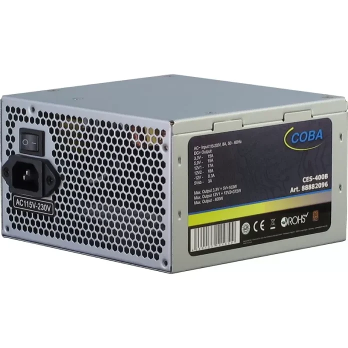Sursa PC Inter-Tech Coba CES-400B 400W Sursa PC Inter-Tech Coba CES-400B 400W