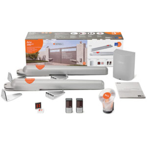 Kit automatizare poarta batanta Nice Home Aria200, 250 Kg, 2.0 m/canat, 24 V Kit automatizare poarta batanta Nice Home Aria200, 250 Kg, 2.0 m/canat, 24 V