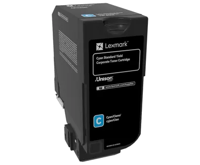Cartus toner Lexmark 74C2SCE Cyan Cartus toner Lexmark 74C2SCE Cyan