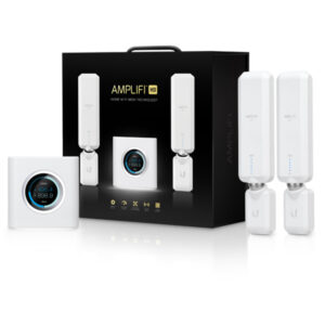 Router wireless cu MeshPoint Ubiquiti AmpliFi HD AFi-HD, 450 Mbps/1300 Mbps, 2.4 / 5 GHz, 5 porturi, ecran tactil Router wireless cu MeshPoint Ubiquiti AmpliFi HD AFi-HD, 450 Mbps/1300 Mbps, 2.4 / 5 GHz, 5 porturi, ecran tactil