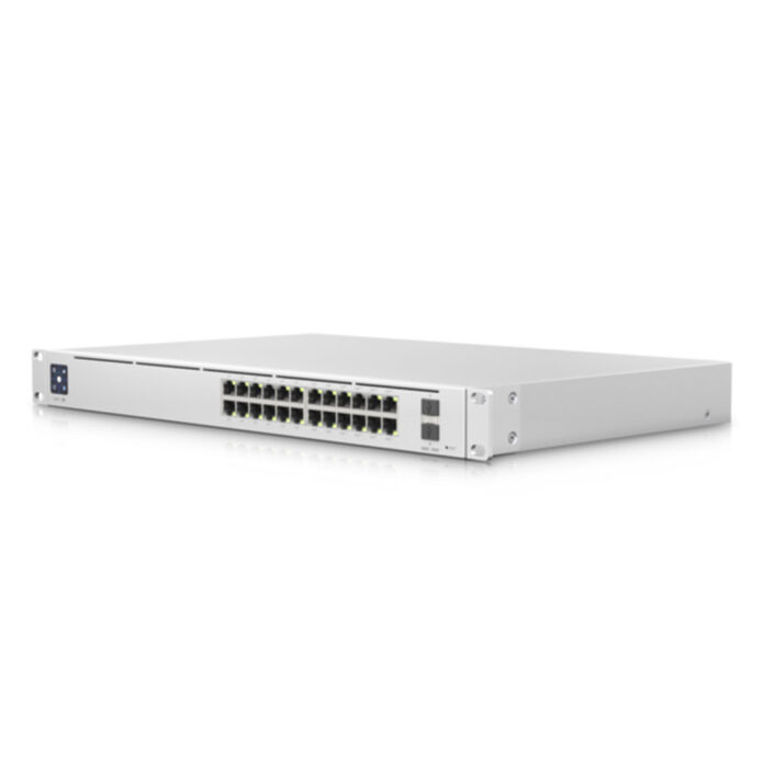 Switch Gigabit cu 24 porturi Ubiquiti UniFi USW-PRO-24-POE, 88 Gbps, 2 porturi SFP, 1U, PoE, cu management Switch Gigabit cu 24 porturi Ubiquiti UniFi USW-PRO-24-POE, 88 Gbps, 2 porturi SFP, 1U, PoE, cu management