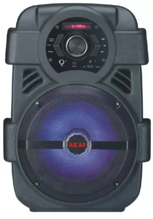 Boxa portabila AKAI ABTS-808L 10W Bluetooth Karaoke Radio Negru Boxa portabila AKAI ABTS-808L 10W Bluetooth Karaoke Radio Negru