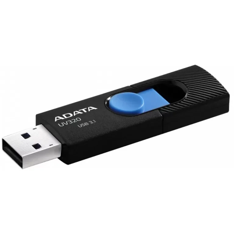Flash Drive A-Data UV320  64GB  USB 3.1  Black-Blue