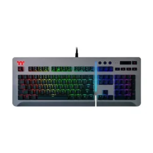 Tastatura Gaming Thermaltake Level 20 RGB Titanium Cherry MX Speed Silver Silver Tastatura Gaming Thermaltake Level 20 RGB Titanium Cherry MX Speed Silver Silver
