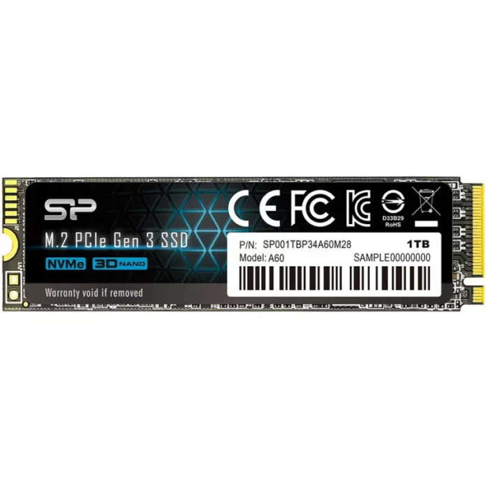 SSD Silicon Power P34A60  1TB  M.2 2280