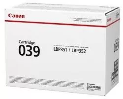 Cartus Toner Canon CRG-039 Black 11000 pagini Cartus Toner Canon CRG-039 Black 11000 pagini