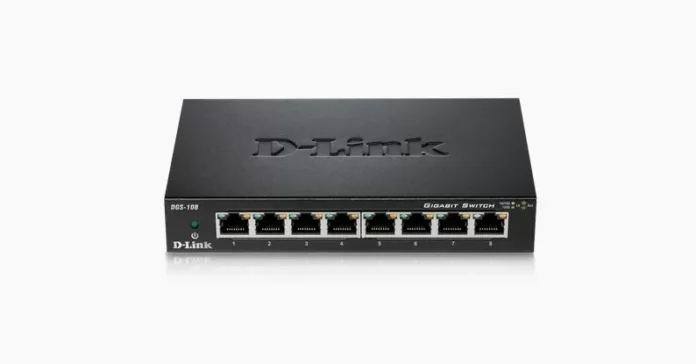 Switch D-Link DGS-108 fara management fara PoE 8x1000Mbps-RJ45 Switch D-Link DGS-108 fara management fara PoE 8x1000Mbps-RJ45