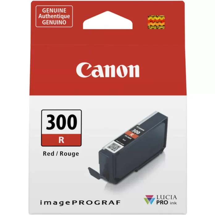 Cartus Inkjet Canon PFI-300R 14.4ml Red Cartus Inkjet Canon PFI-300R 14.4ml Red