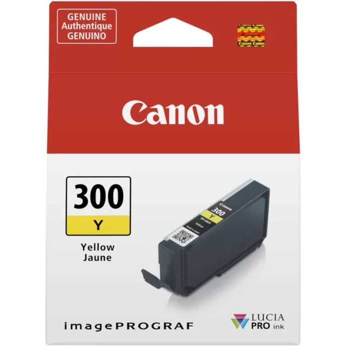 Cartus Inkjet Canon PFI-300Y  14.4ml  Yellow