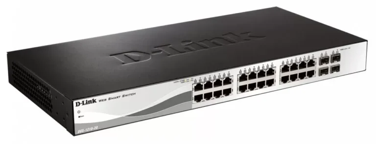 Switch D-Link DGS-1210-28P/ME  cu management  cu PoE  24x1000Mbps (PoE) + 4xSFP