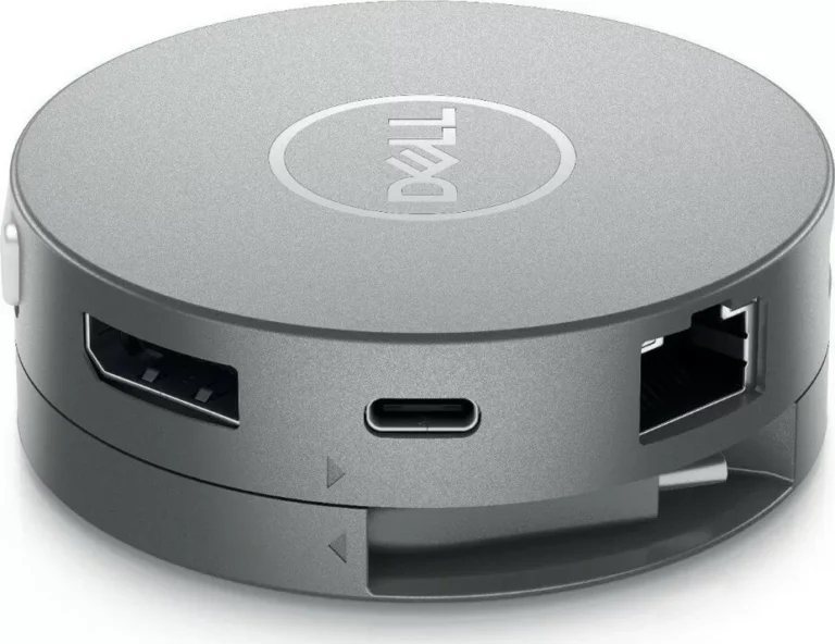 Adaptor Dell DA310  7-in-1  USB-C la HDMI  DP  VGA  Ethernet  USB-C si 2 x USB-A