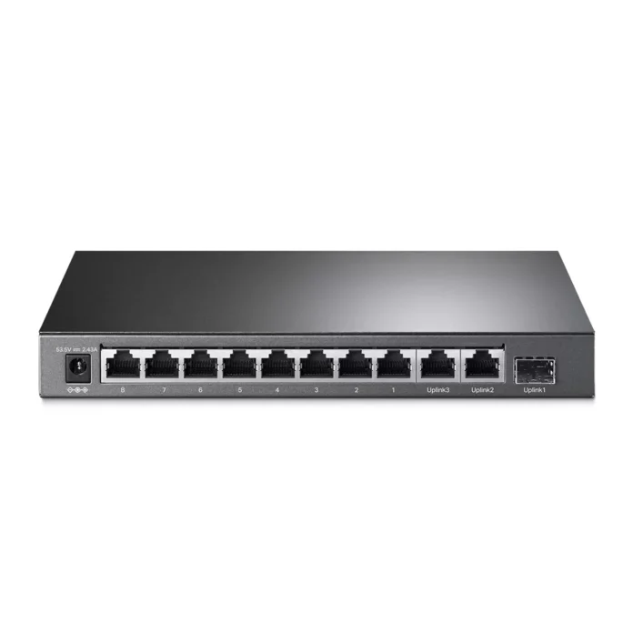 Switch Tp-Link TL-SL1311MP  fara management  cu PoE  8x100Mbps-RJ45 + 2x1000Mbps-RJ45 + 1xSFP