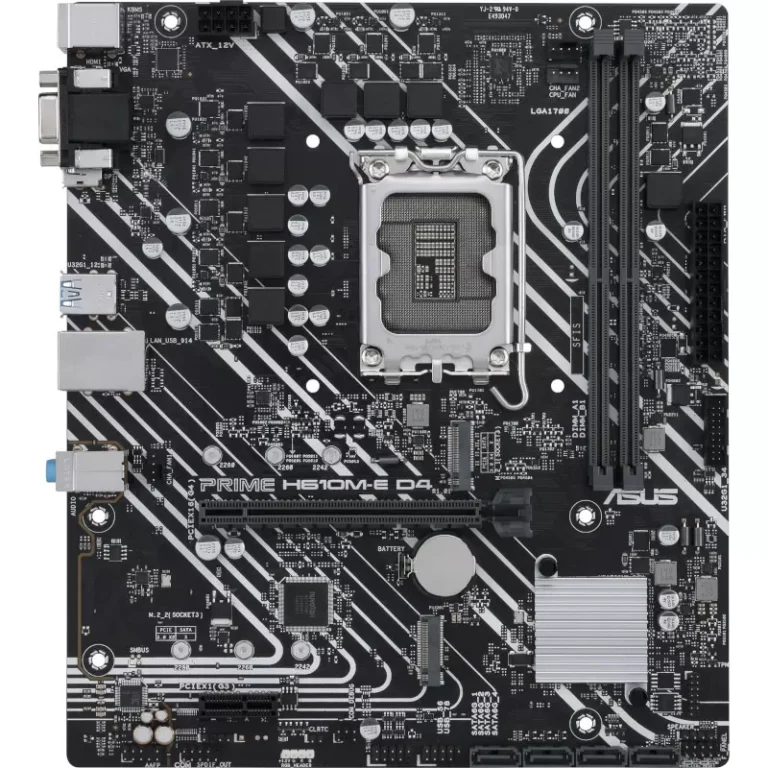 Placa de baza ASUS PRIME H610M-E D4-CSM  socket 1700