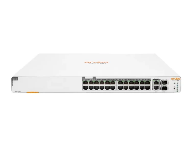 Switch HPE Aruba Instant On 1960  cu management  cu PoE  24x1000Mbps RJ45(PoE) + 2xSFP+