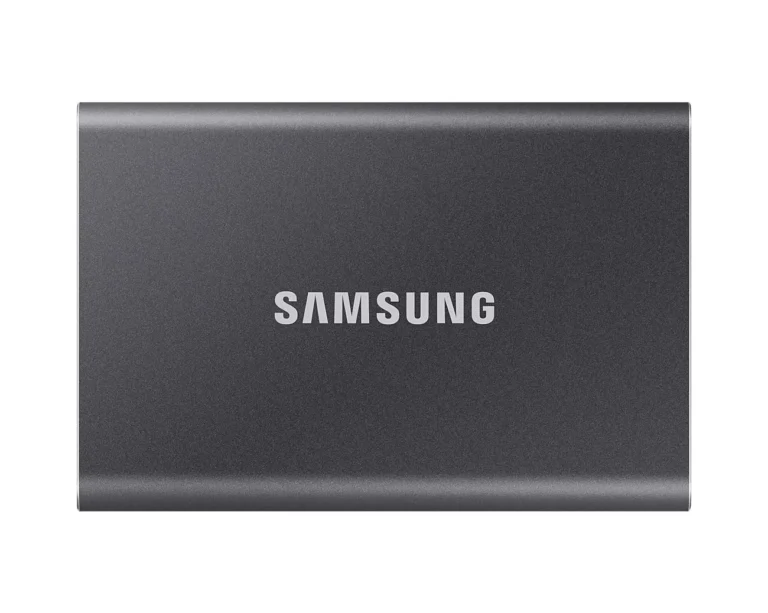 SSD Extern Samsung T7  2TB  USB 3.2  Titan Gray