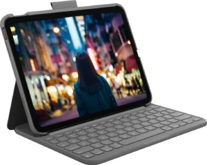 Tastatura Logitech Slim Folio pentru iPad 10th gen Grey Tastatura Logitech Slim Folio pentru iPad 10th gen Grey