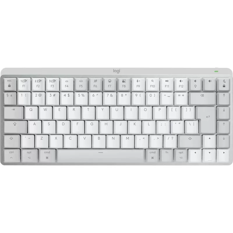Tastatura Logitech MX Mechanical Mini pentru Mac Pale Grey Tastatura Logitech MX Mechanical Mini pentru Mac Pale Grey