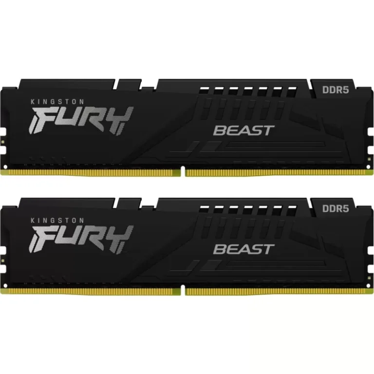 Memorie Desktop Kingston Fury Beast  64GB(2 x 32GB) DDR5  5600MT/s  CL36