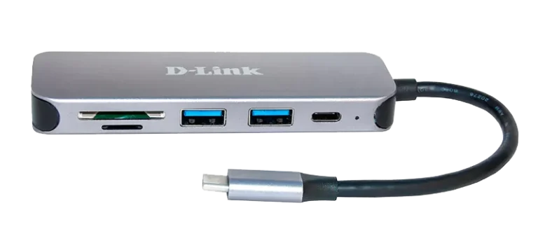 Hub USB D-Link DUB-2333 5-in-1 USB-C