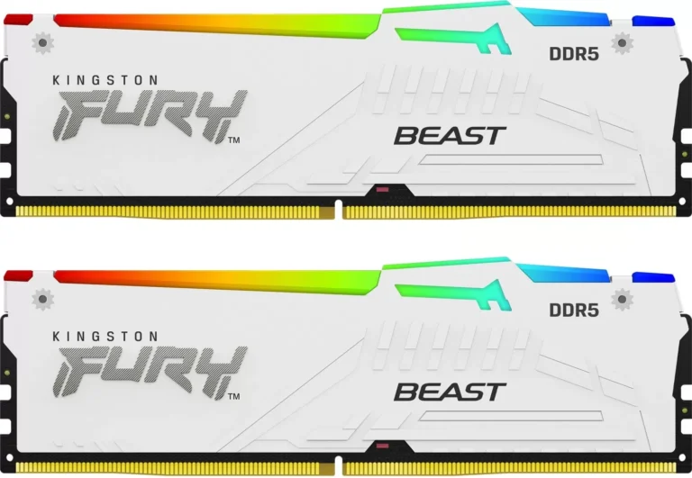 Memorie Desktop Kingston Fury Beast  64GB(2 x 32GB) DDR5  6000Mhz  CL36