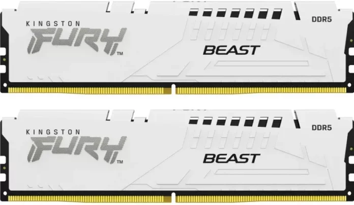 Memorie Desktop Kingston Fury Beast 32GB(2 x 16GB) DDR5 5600Mhz White EXPO Memorie Desktop Kingston Fury Beast 32GB(2 x 16GB) DDR5 5600Mhz White EXPO