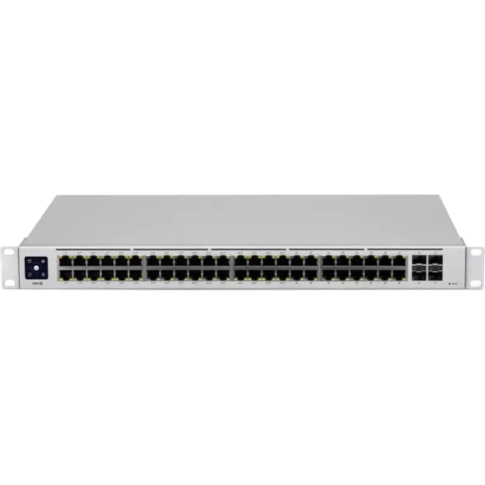 Switch Ubiquiti USW-48 Standard 48 cu management fara PoE 48x1000Mbps + 4xSFP Switch Ubiquiti USW-48 Standard 48 cu management fara PoE 48x1000Mbps + 4xSFP