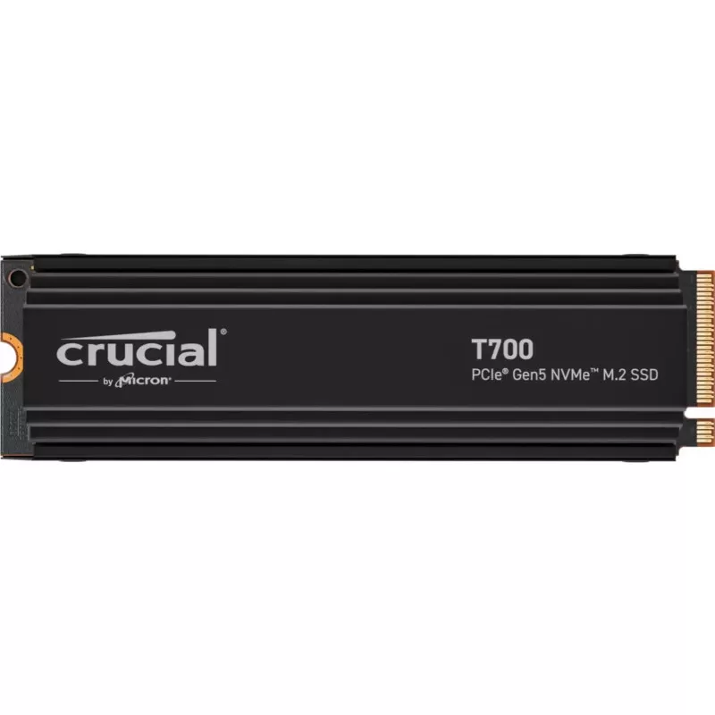 SSD Micron Crucial T700 4TB M.2 2280 Heatsink SSD Micron Crucial T700 4TB M.2 2280 Heatsink