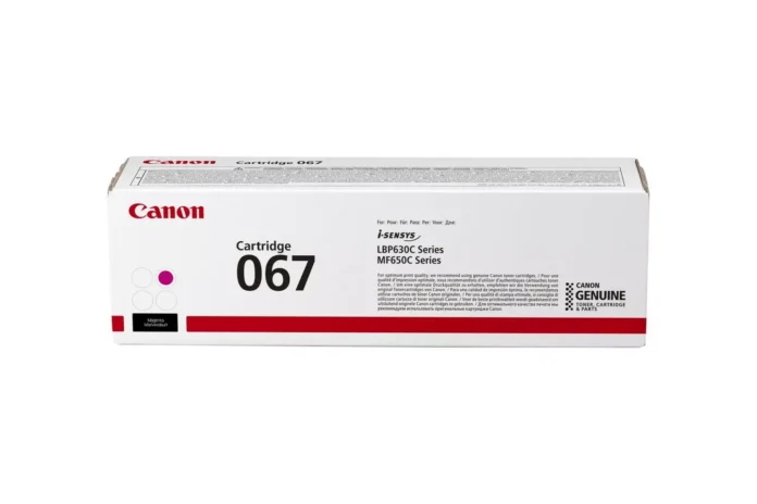 Cartus Toner Canon 067 1250 pagini Cyan Cartus Toner Canon 067 1250 pagini Cyan