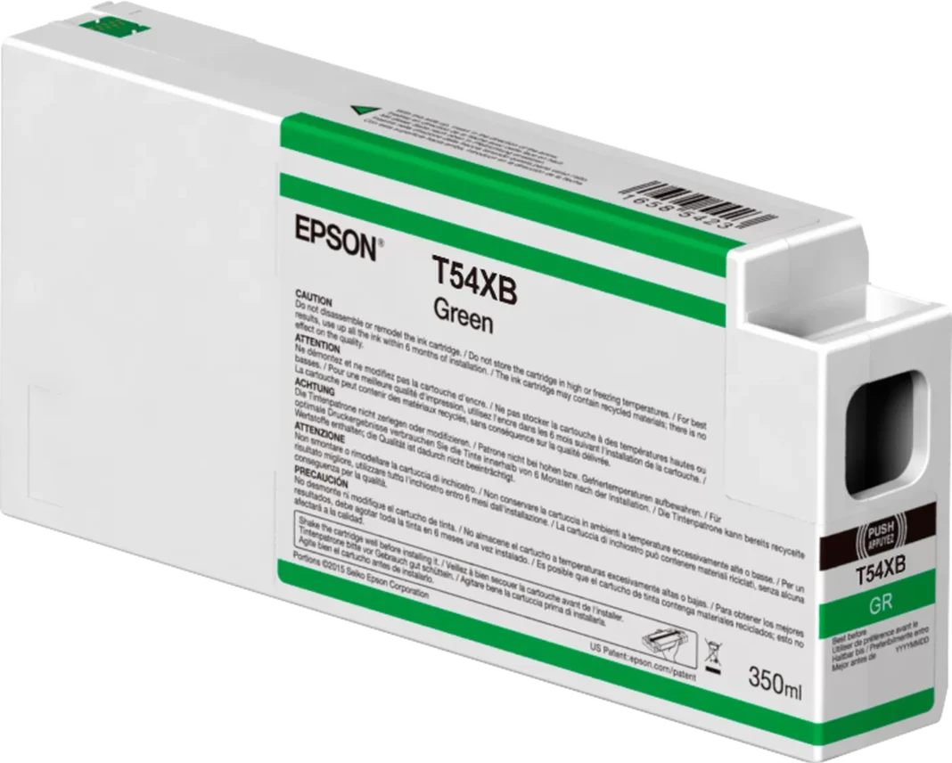 Cartus Inkjet Epson T54XB00  350ml  Green