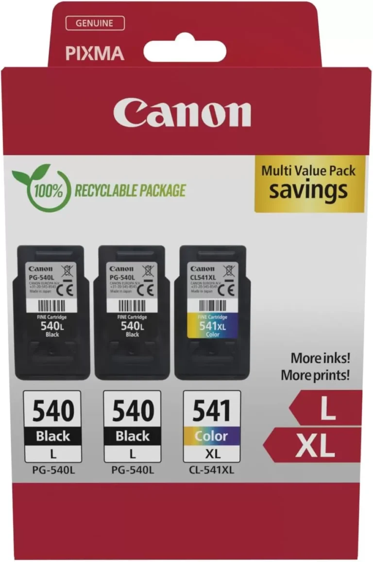 Pachet Cartuse Inkjet Canon PG-540L x2 / CL-541XL Multipack  2 x 11ml Black + 15ml Color