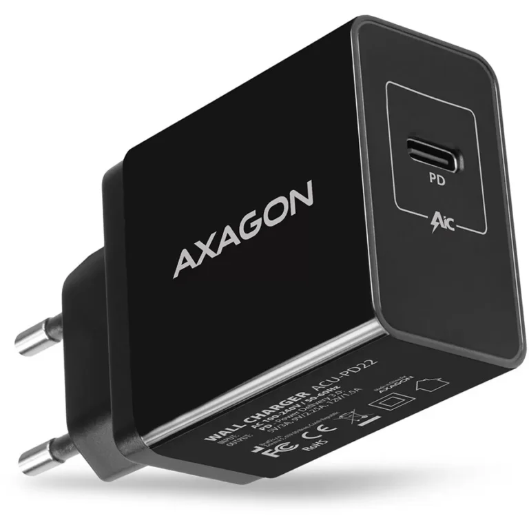 Incarcator Retea Axagon ACU-PD22  USB Type-C  3A  22W