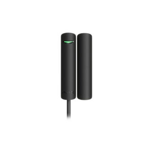 Contact magnetic Ajax DoorProtect Fibra BL, aparent, 1 intrare NC, reed, negru Contact magnetic Ajax DoorProtect Fibra BL, aparent, 1 intrare NC, reed, negru