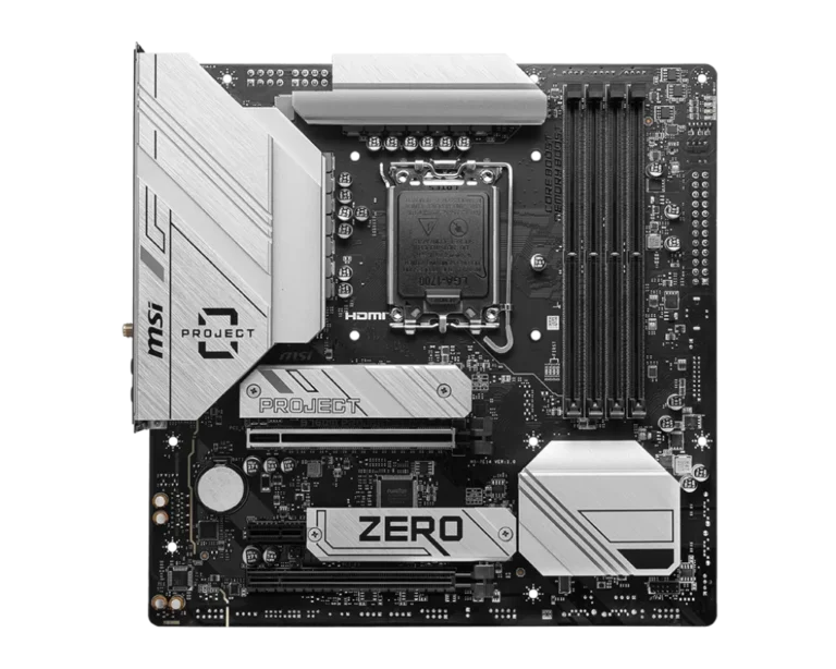 Placa de baza MSI PRO B760M PROJECT ZERO  socket 1700