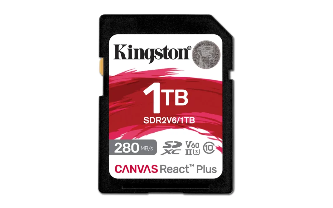 Card de memorie Kingston Canvas React Plus  1TB  SDXC  UHS-II  U3  V60