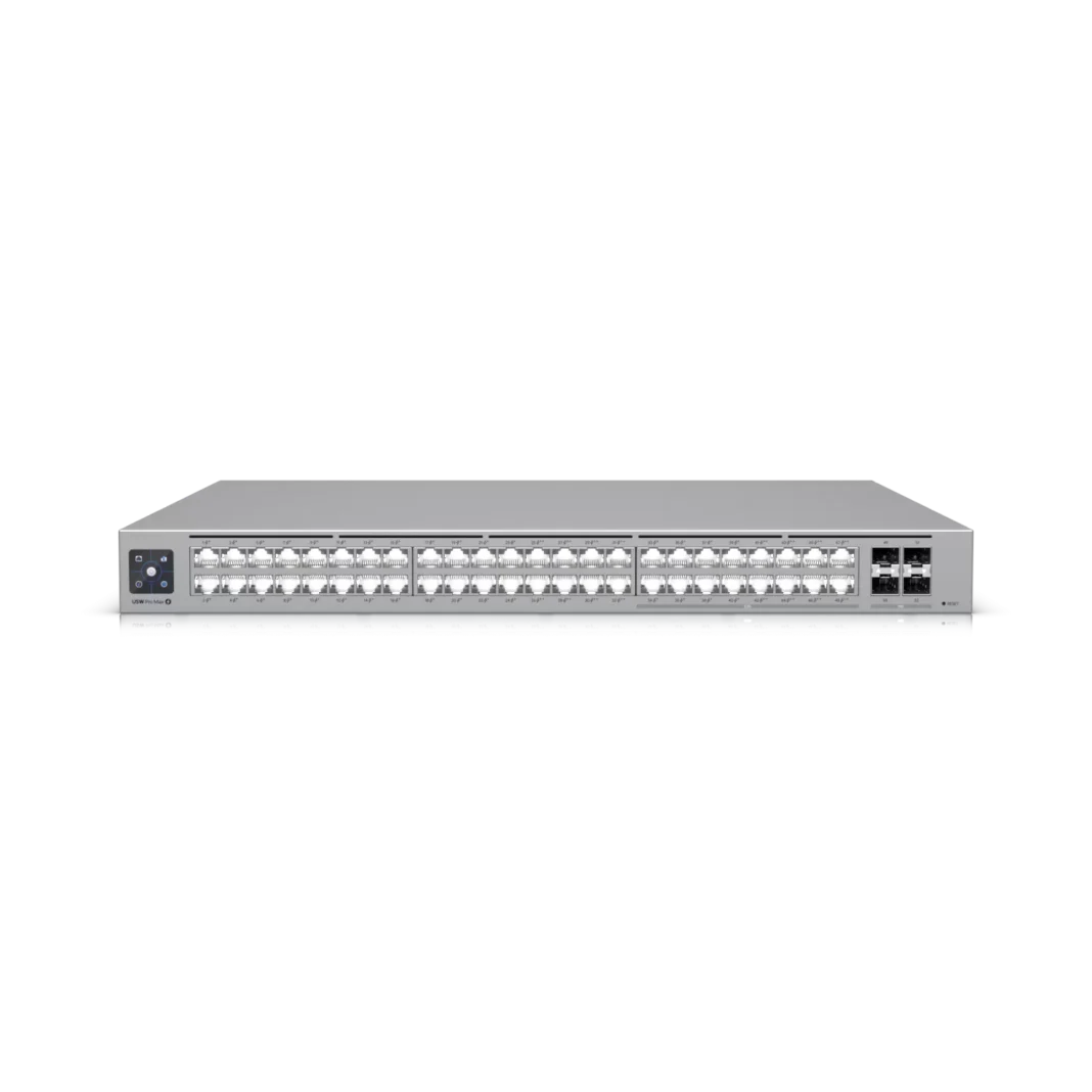Switch Ubiquiti USW-Pro-Max-48-POE cu management cu PoE 32x1000Mbps RJ45 + 16x2500Mbps RJ45 + 4xSFP+ Switch Ubiquiti USW-Pro-Max-48-POE cu management cu PoE 32x1000Mbps RJ45 + 16x2500Mbps RJ45 + 4xSFP+