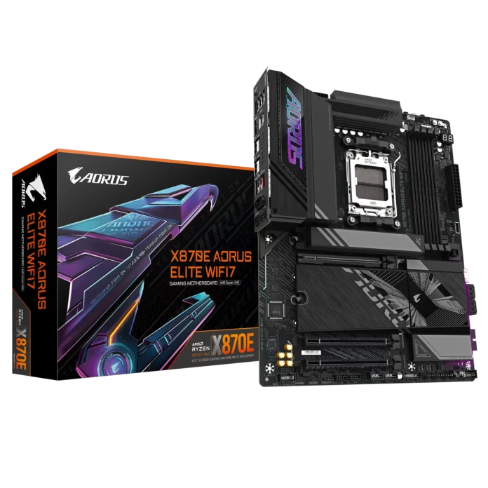 Placa de baza Gigabyte X870E AORUS ELITE WIFI7 Socket AM5 Placa de baza Gigabyte X870E AORUS ELITE WIFI7 Socket AM5