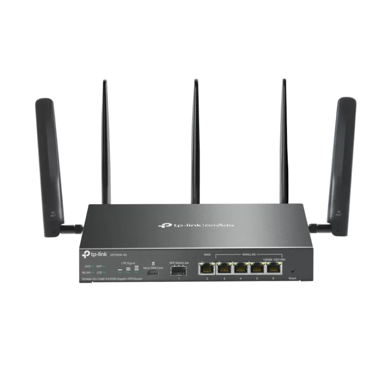 Router Tp-Link Omada ER706W-4G  AX3000  WiFi6  4G