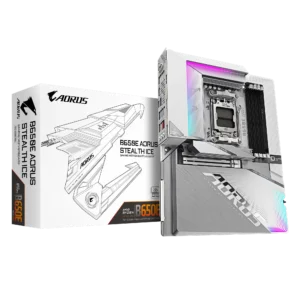 Placa de baza Gigabyte B650E AORUS STEALTH ICE Socket AM5 Placa de baza Gigabyte B650E AORUS STEALTH ICE Socket AM5