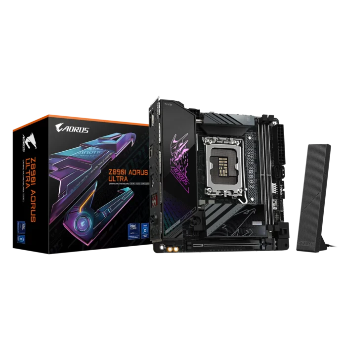 Placa de baza Gigabyte Z890I AORUS ULTRA Socket 1851 Placa de baza Gigabyte Z890I AORUS ULTRA Socket 1851