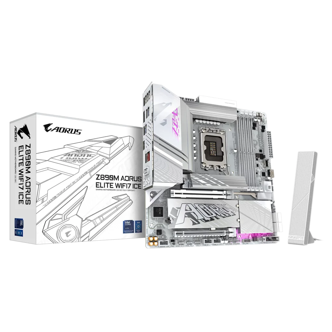 Placa de baza Gigabyte Z890M AORUS ELITE WIFI7 ICE  Socket 1851