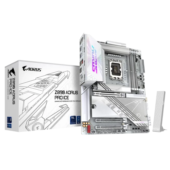 Placa de baza Gigabyte Z890 AORUS PRO ICE Socket 1851 Placa de baza Gigabyte Z890 AORUS PRO ICE Socket 1851