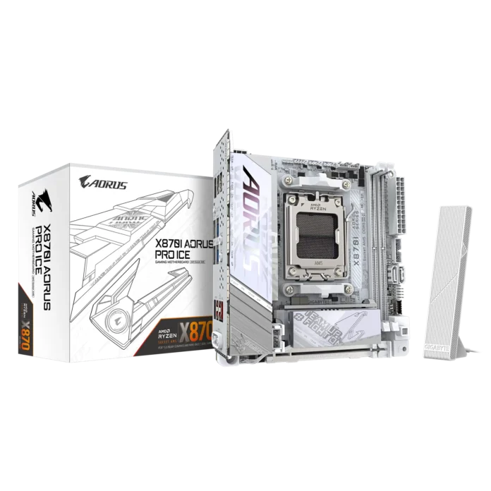 Placa de baza Gigabyte X870I AORUS PRO ICE Socket AM5 Placa de baza Gigabyte X870I AORUS PRO ICE Socket AM5