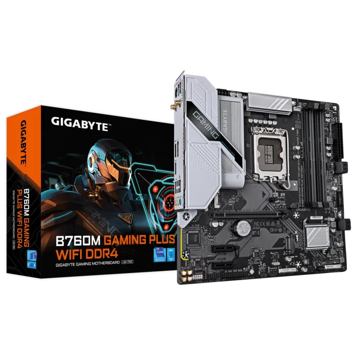 Placa de baza Gigabyte B760M GAMING PLUS WIFI DDR4 socket 1700 Placa de baza Gigabyte B760M GAMING PLUS WIFI DDR4 socket 1700