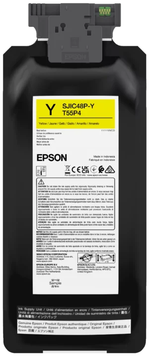 Cartus Inkjet Epson SJIC48P-Y 480ml Yellow Cartus Inkjet Epson SJIC48P-Y 480ml Yellow