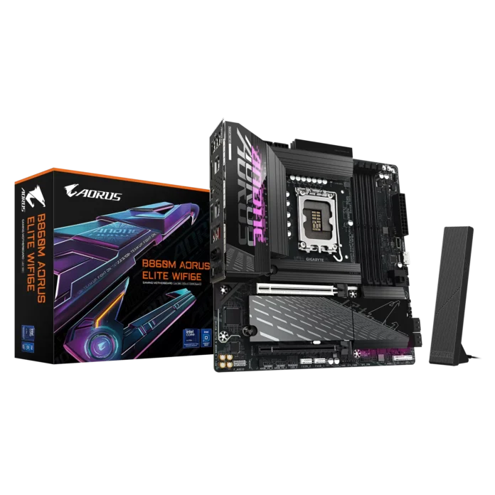 Placa de baza Gigabyte B860M AORUS ELITE WIFI6E Socket 1851 Placa de baza Gigabyte B860M AORUS ELITE WIFI6E Socket 1851