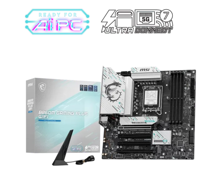 Placa de baza MSI B860M GAMING PLUS WIFI Socket 1851 Placa de baza MSI B860M GAMING PLUS WIFI Socket 1851